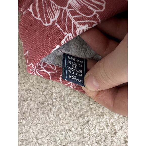 Seapointe Shirt Mens XXL Floral Hawaiian Tropical Short Sleeve Button Up 9-21 - Picture 8 of 11